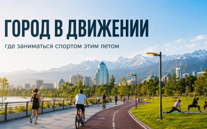 Город в движении: где заниматься спортом этим летом