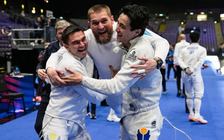 Казахстанские шпажисты выиграли чемпионат мира 2026 года в Гонконге