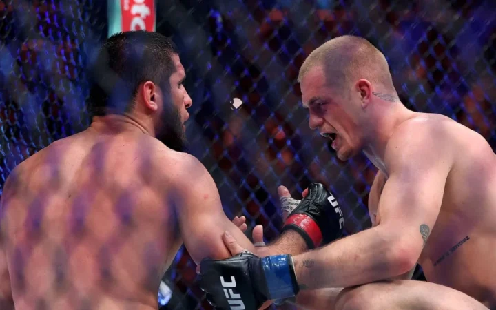 В России отреагировали на победу Ислама Махачева над Иэном Гэрри в UFC