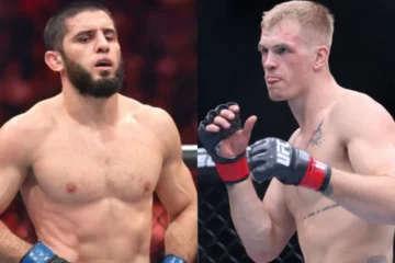 В России раскрыли гонорары Махачева и Гэрри за титульный бой UFC