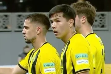 Закончился первый тайм матча «Кайрат» — «Левски»