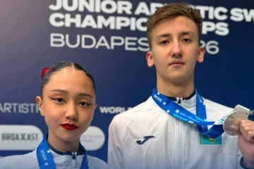 Казахстан выиграл историческое «серебро» на юношеском ЧМ-2026 по артистическому плаванию