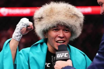 «Не беги, парень». Алмабаев обратился к топовому бойцу UFC