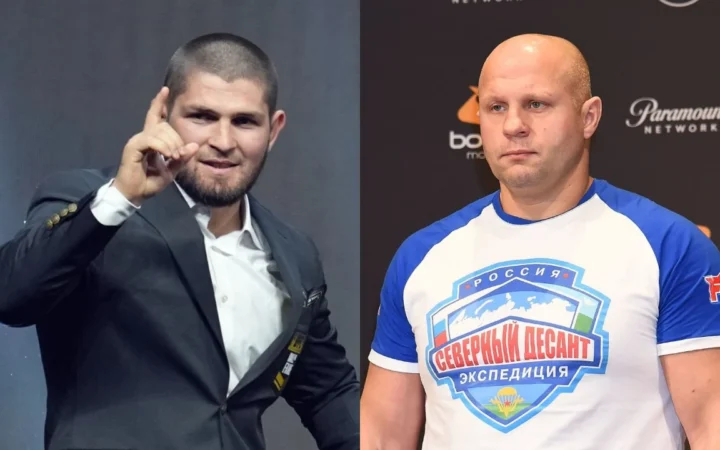 Хабиб Нурмагомедов восхитился Федором Емельяненко и вспомнил его бой в Дагестане
