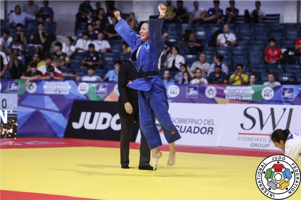 Сборная Казахстана на чемпионате мира по дзюдо среди кадетов в Эквадоре