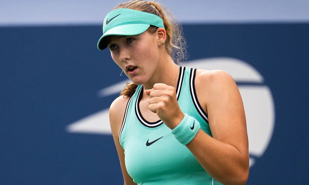 Андреева впервые в карьере вышла в четвертый круг US Open
