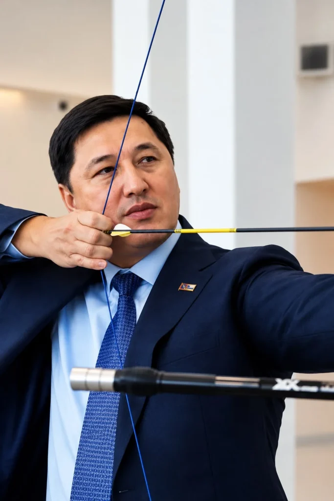 Азамат Усимбеков о развитии стрельбы из лука в Казахстане