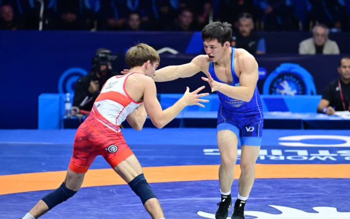 Асыл Айтакын остановился в шаге от медали чемпионата мира по борьбе
