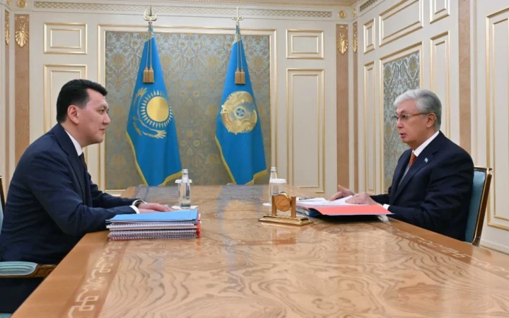 Касым-Жомарт Токаев принял вице-президента
