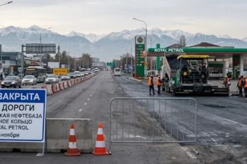 На одной из улиц Алматы временно ограничат проезд