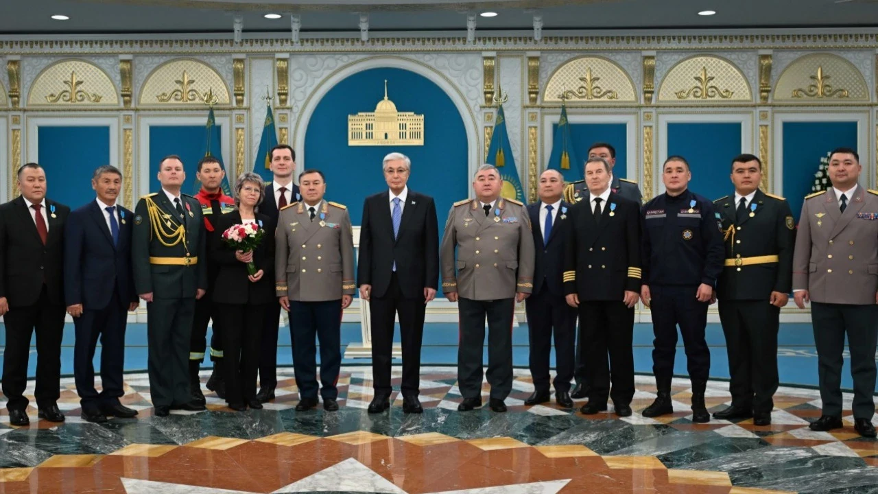 Начальников ДЧС Астаны и Мангистау наградили орденами