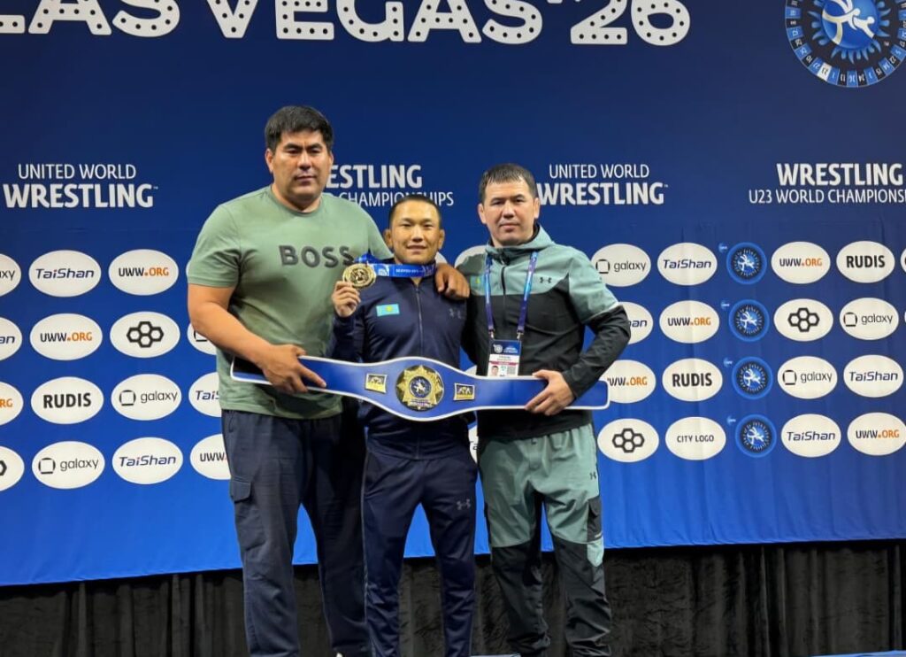 Мерей Базарбаев — чемпион мира U23 по вольной борьбе