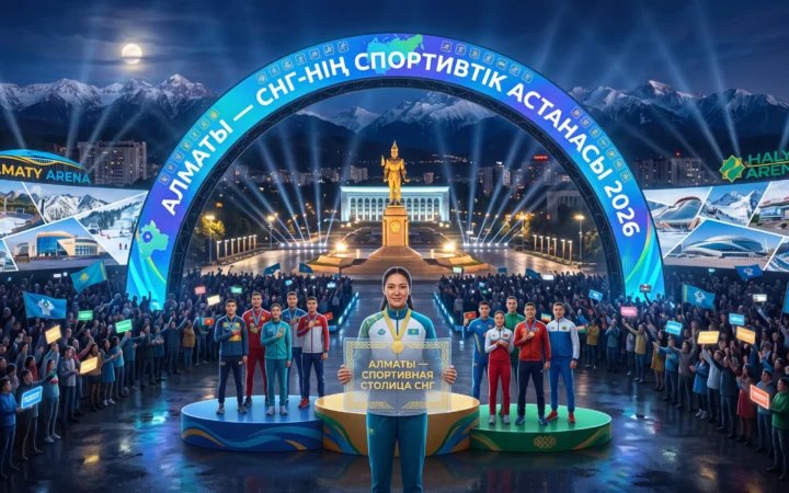 Вручение Алматы сертификата спортивной столицы Содружества — 2026