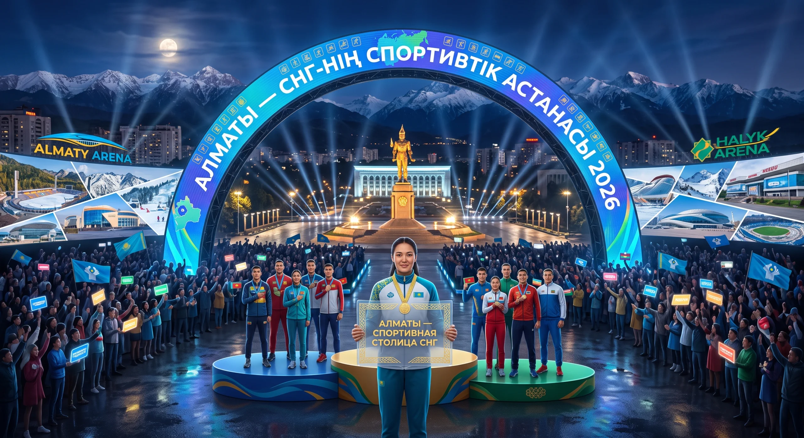 Вручение Алматы сертификата спортивной столицы Содружества — 2026